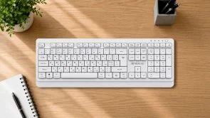 Фото: Клавіатура Real-EL RK-761W Wireless White (EL123100059) № 11 | KTC