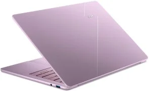 Фото: Ноутбук Acer Swift Air 14 SFA14-I31-58NN NX.W4JEU.002 Pink - 14" IPS 120 Гц / Intel Core 5 / 320 / DDR5 12 ГБ / PCI-E SSD 512 ГБ / Intel Graphics № 6 | KTC