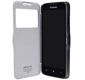 Фото: Чохол Nillkin для Lenovo A680 - Fresh Series Leather Case чорний № 4 | KTC