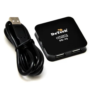 Фото: USB-хаб DeTech DE-V2 чорний № 3 | KTC