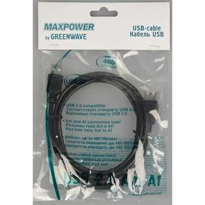 Фото: Кабель USB Greenwave Maxpower AM / AF 1.5 м  № 3 | KTC