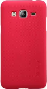 Фото: Чохол Nillkin для Samsung J3/J300 - Super Frosted Shield червоний № 3 | KTC