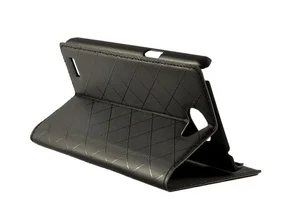 Фото: Чохол Vellini для LG Max x155 - NEW Book Stand чорний № 4 | KTC