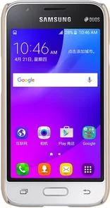 Фото: Чохол Nillkin для Samsung J1 J105 - Super Frosted Shield золотий № 6 | KTC