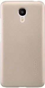 Фото: Чохол Nillkin для Meizu M1 metal - Super Frosted Shield золотий № 6 | KTC