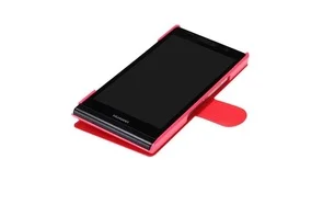 Фото: Чохол Nillkin для Huawei Ascend P6 - Fresh Series Leather Case червоний № 4 | KTC