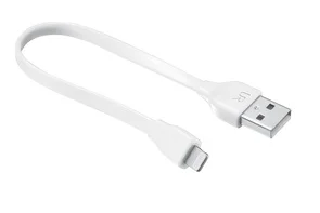 Фото: Кабель USB Urban Revolt AM / Lightning 0.2 м білий № 3 | KTC
