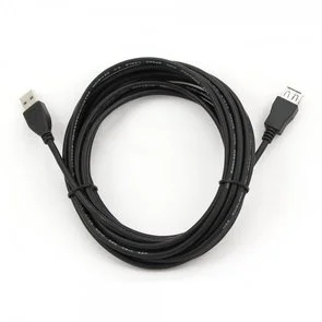 Фото: Кабель Cablexpert AM / AF 4.5m Black (CCP-USB2-AMAF-15C) № 2 | KTC