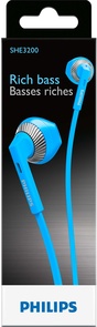 Навушники Philips SHE3200BL/00 блакитні