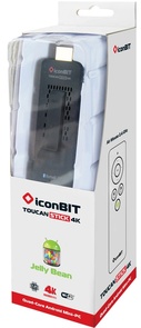 Медіаплеєр iconBIT Toucan STICK 4K (PC-0010W)