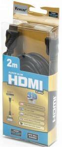 Кабель Viewcom HDMI / HDMI 2 м чорний