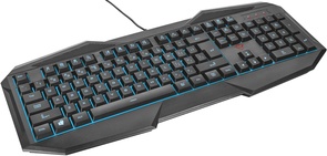 Клавіатура Trust GXT 830 Gaming Keyboard UKR чорна