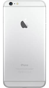 Смартфон Apple iPhone 6 Plus A1524 64 ГБ сріблястий