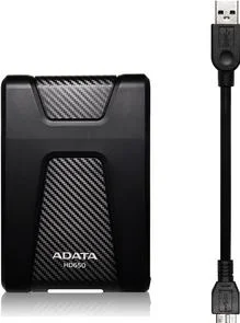 Фото: Зовнішній HDD A-Data HD650 1TB AHD650-1TU31-CBK № 3 | KTC