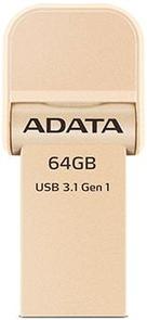 Флешка USB A-Data I920 64 ГБ (AAI920-64G-CGD) золота