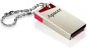 Фото: Флешка USB Apacer AH112 64GB Red (AP64GAH112R-1) № 3 | KTC