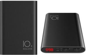 Батарея універсальна Solove A9s Power Bank 10000 mAh чорна