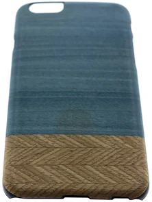 Фото: Чохол Mannwood for iPhone 6 - Wood Denim/Black (M1464B) № 5 | KTC