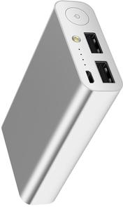 Батарея універсальна ASUS Power Bank Zen Power Pro 10050mAh Silver (90AC00S0-BBT017)