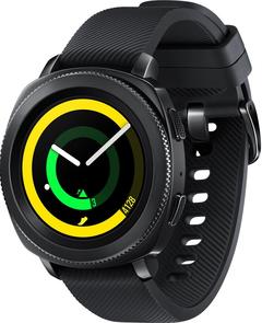 Смарт годинник Samsung SM-R600 Gear Sport Black (SM-R600NZKASEK)