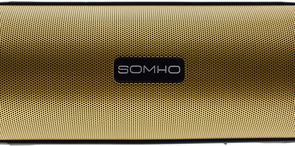 Колонка SOMHO S327 ( 2*5W ) Bluetooth, FM, microSD, USB, Золота