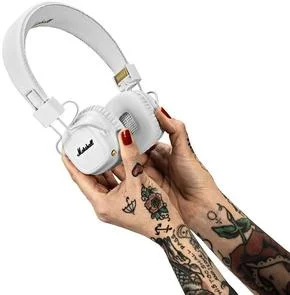 Фото: Гарнітура Marshall Major II Bluetooth White (4091794.0) № 4 | KTC