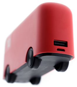 Батарея універсальна Solove London bus Power Bank 10000mAh Red