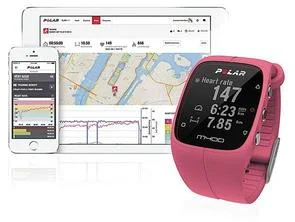Фото: Фітнес-браслет Polar M400 HR Pink (90057194.0) № 3 | KTC