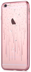 Чохол Devia for iPhone 6/6S - Crystal Meteor Rose Gold (6952897982546)