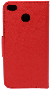 for Xiaomi Redmi 4-X - Book Cover Red