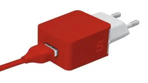 Фото: Зарядний пристрій Urban Revolt Wall Charger 1xUSB Red (20145) № 3 | KTC