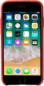 Фото: Чохол JISON for iPhone 7/8/SE - Leather Case Red (JS-IP8-13A30) № 4 | KTC