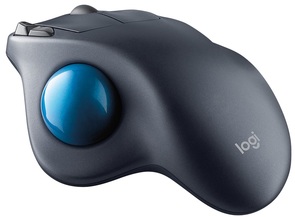 Миша Logitech Trackball M570 Wireless Silver/Blue (910-001882)