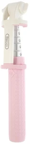 Фото: Селфі монопод Recci NIMBLE 3.5mm lin control Pink (RST-C01 Pink) № 3 | KTC