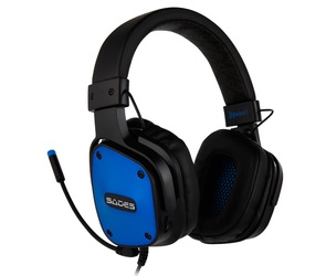 Гарнітура Sades SA-722 DPower Black/Blue (SA722 Black/Blue)