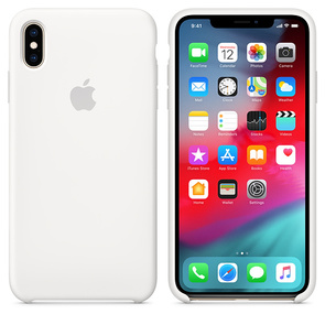 Чохол HCopy for iPhone Xs Max - Silicone Case White (ACSXSMW)