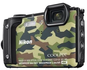 Фото: Компактна фотокамера Nikon Coolpix W300 Camouflage (VQA073E1) № 3 | KTC