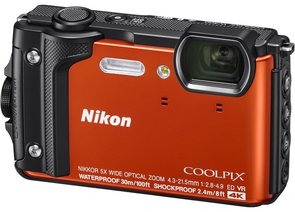 Компактна фотокамера Nikon Coolpix W300 Orange (VQA071E1)