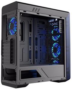 Корпус для ПК Gamemax Moonlight B-Blue Black (MoonLight Black)