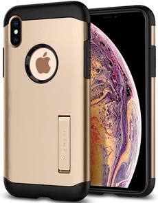 Чохол Spigen for iPhone XS - Slim Armor Champagne Gold (063CS25134)