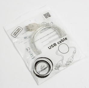 Кабель Cablexpert AM / AF 2m Transparent (CCF-USB2-AMAF-TR-2M)