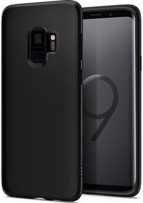 Чохол-накладка Spigen для Samsung Galaxy S9 - Liquid Crystal Matte Black