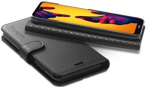 Чохол-книжка Spigen для Huawei P20 Lite/Nova 3e - Wallet S Black