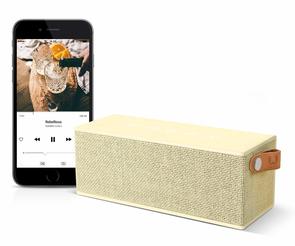 Портативна акустика Fresh 'N Rebel Rockbox Brick Fabriq Edition Bluetooth Buttercup (1RB3000BC)