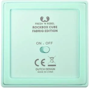 Фото: Портативна колонка Fresh 'N Rebel Rockbox Cube Fabriq Edition Bluetooth Peppermint (1RB1000PT) № 3 | KTC
