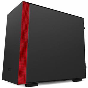 Корпус для ПК NZXT H200i Black/ Red (CA-H200W-BR)