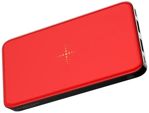 Фото: Безпровідна універсальна батарея Parkman Power Bank M16pdi 10000mAh Red (M16pdi Red) № 5 | KTC
