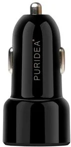 Фото: Автомобільний зарядний пристрій Puridea CC02 2xUSB Black (CC02-Black) № 3 | KTC