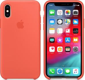 Чохол-накладка Apple для iPhone Xs - Silicone Case Nectarine