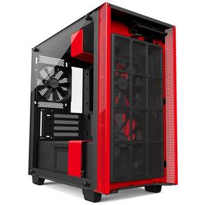 Корпус для ПК NZXT H400 Black Red (CA-H400B-BR)